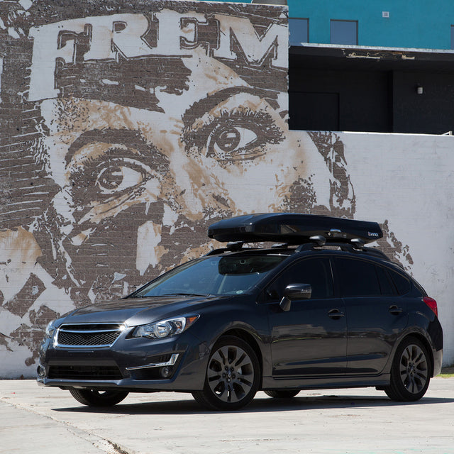 INNO 擾流低風阻車頂行李箱 黑 / BRS 660 BK