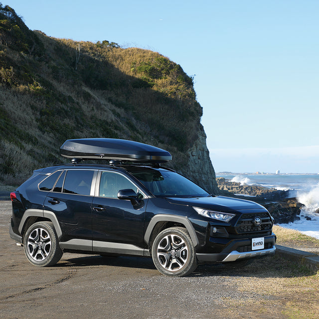 INNO 擾流車頂行李箱 / 消光黑 BRM2020ST