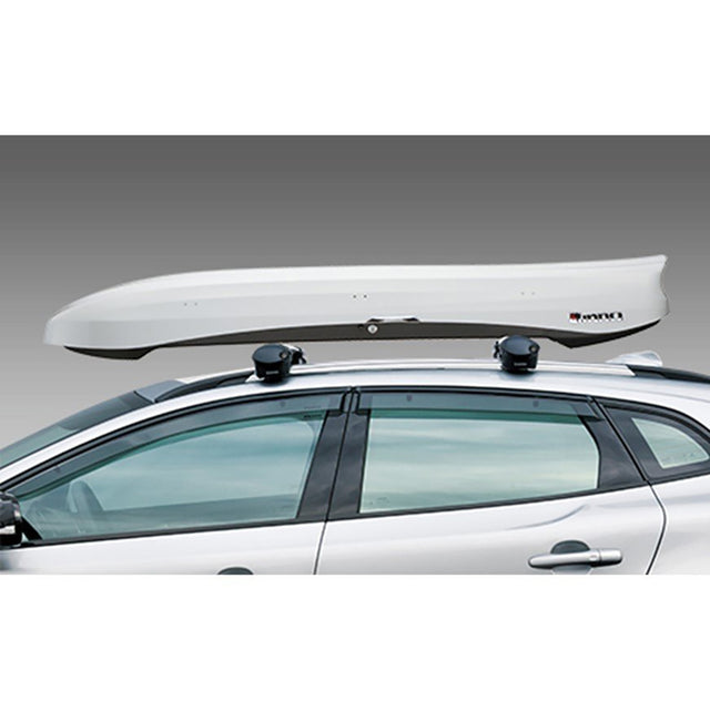 INNO 擾流低風阻車頂行李箱 白 / BRS 660 WH