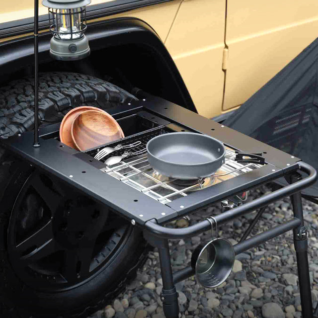 TerraForge 模組化輪胎桌架